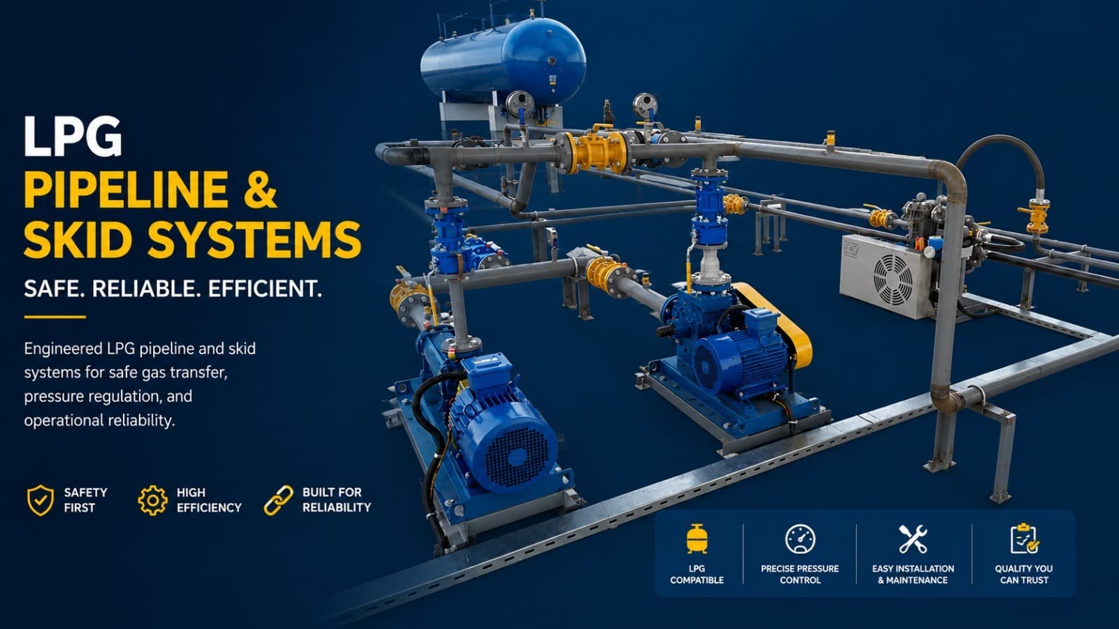 LPG Pipeline & Skid Systems