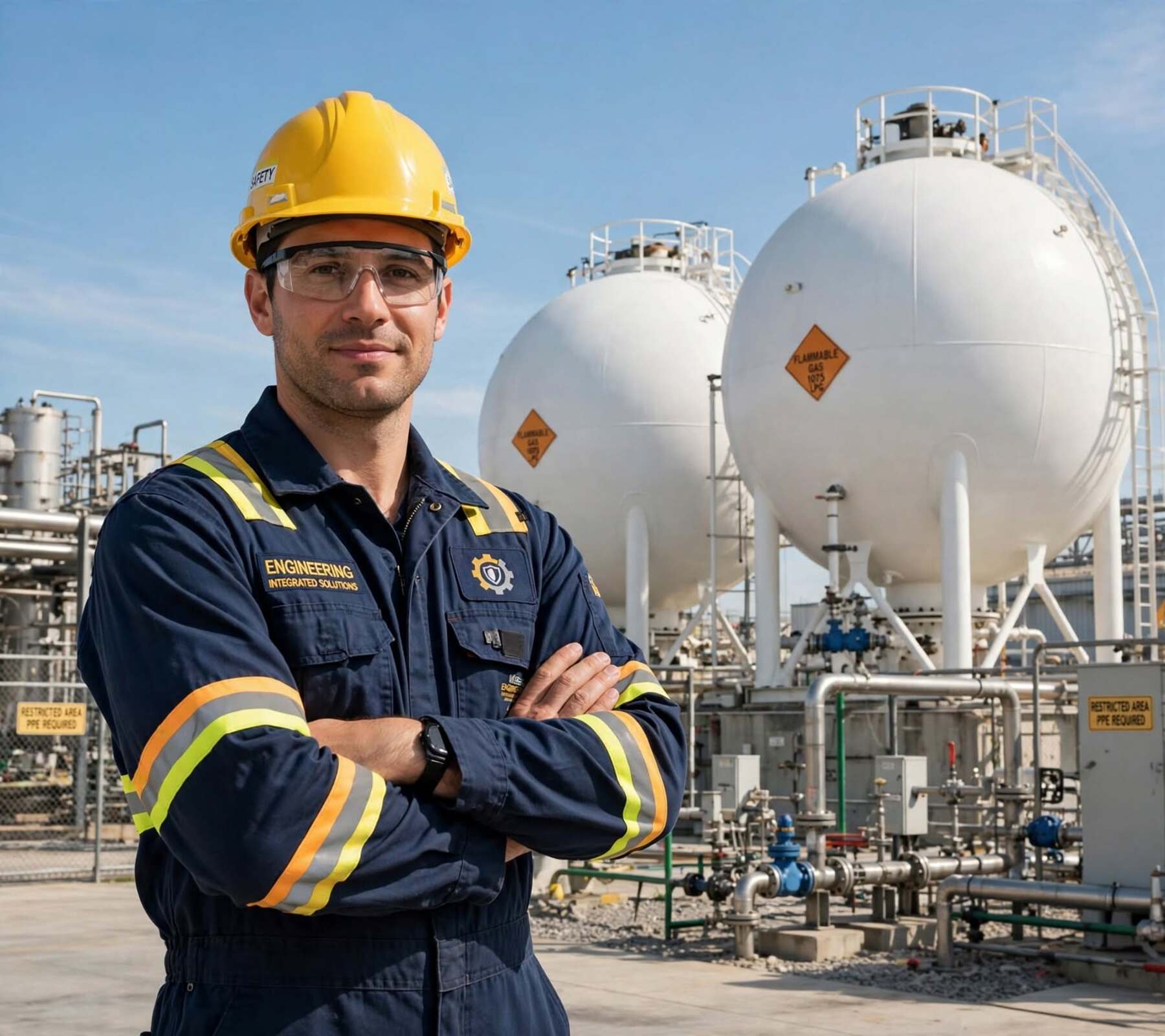Dingsheng Energy engineering expertise at an LPG facility
