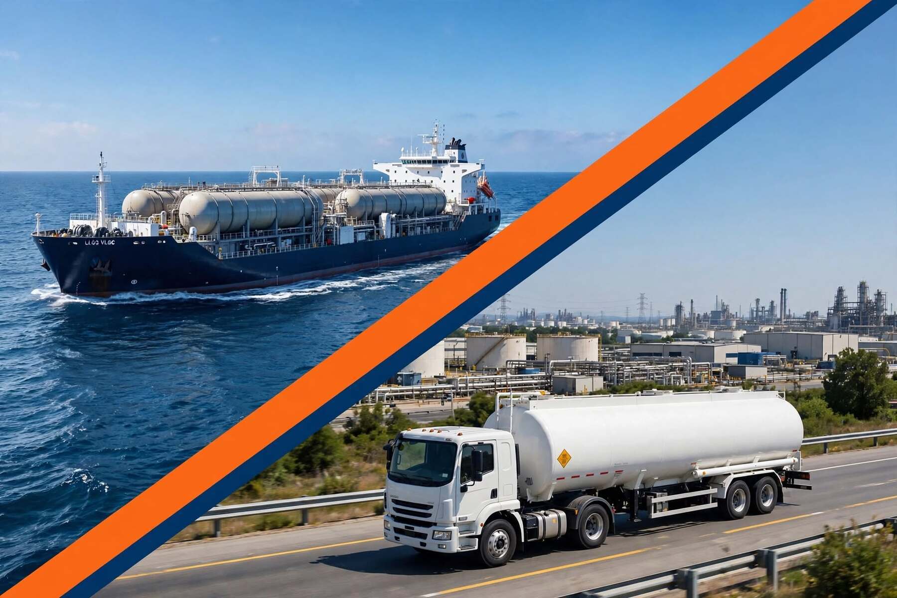 International LPG shipping and road distribution